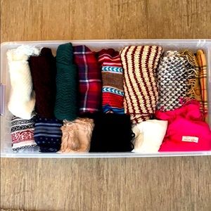 HUGE scarf bundle! Great deal!!